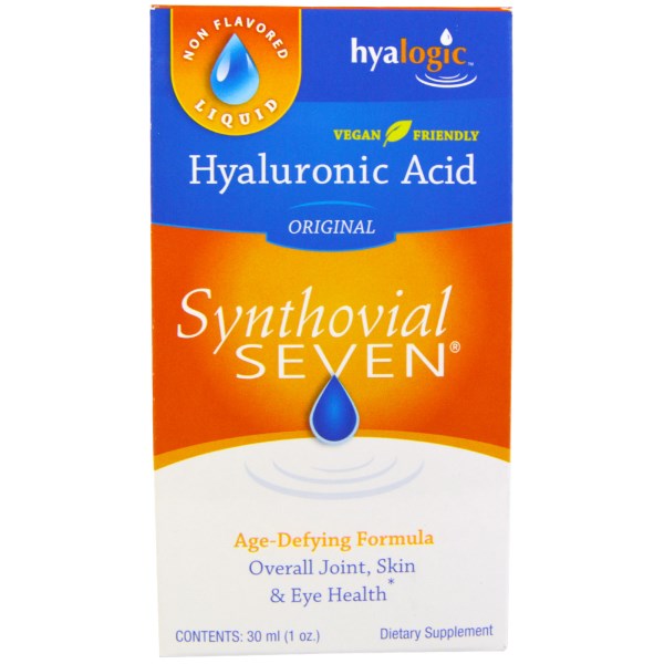 Synthovial Seven (1 fl. oz.)* Synthovial Seven is an oral form of Hyaluronic Acid supplementation & works internally in the body to improve joint mobility & integrity..